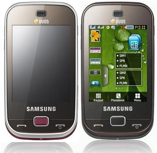 Celular Samsung B-5722 Dual Chip Desbloqueado + TOUCHSCREEN